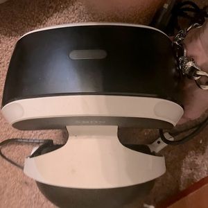 Sony PlayStation VR headset with toggles/hand held controllers